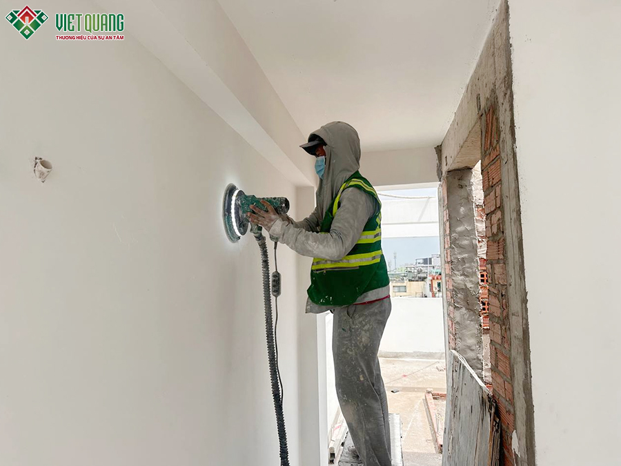 Xây dựng căn hộ dịch vụ 7 tầng 5x22m có hầm