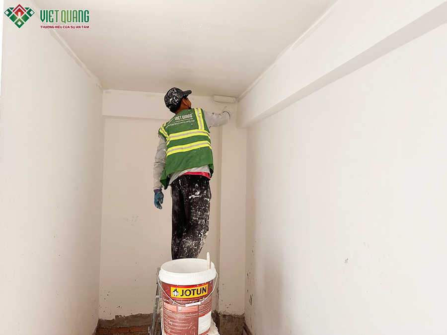 Xây dựng căn hộ dịch vụ 7 tầng 5x22m có hầm