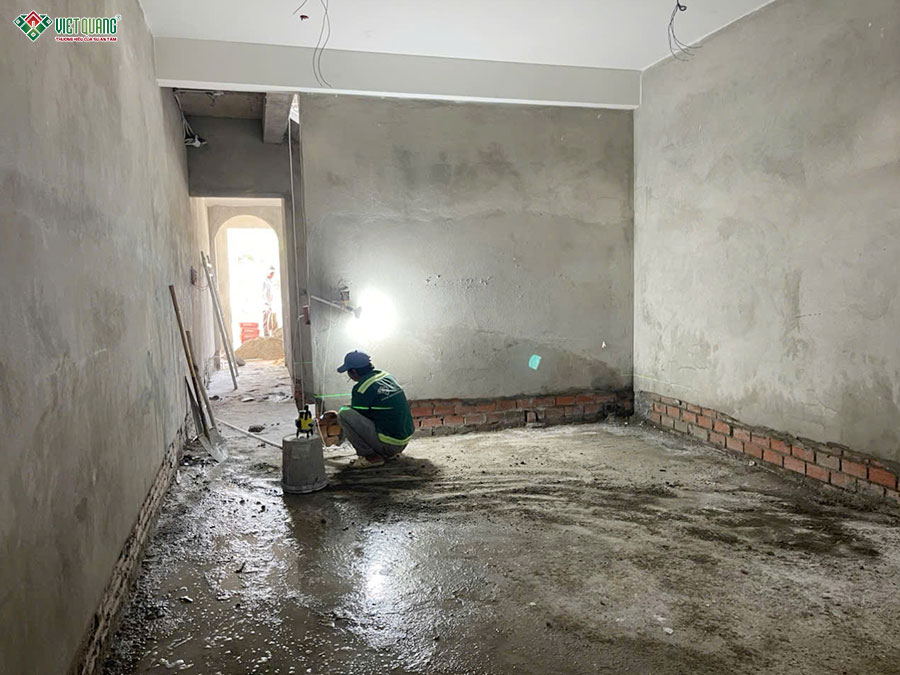 Các hạng mục công việc trong hoàn thiện nhà xây thô
