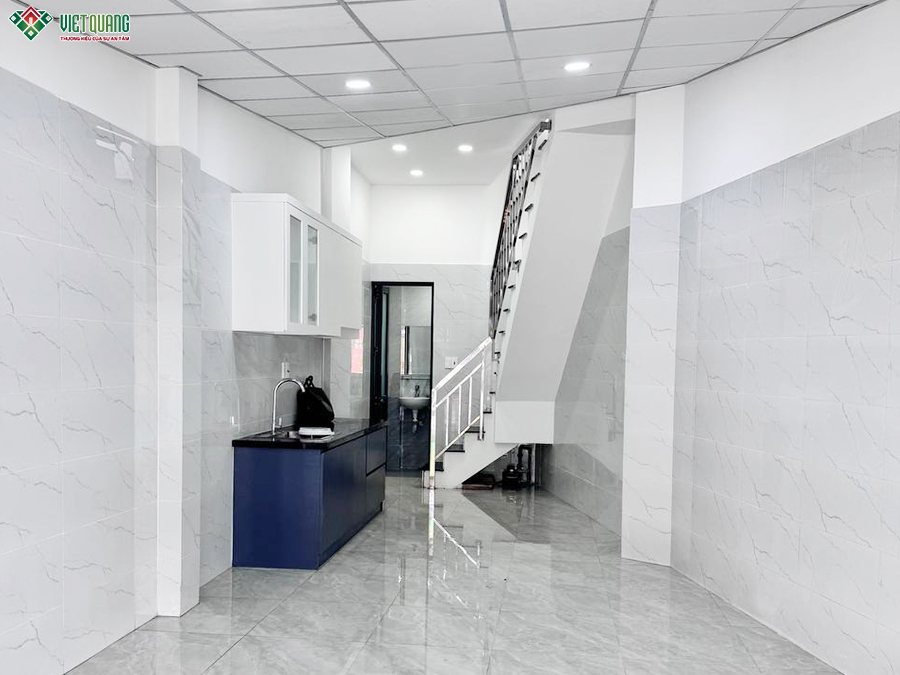 Nhà 2 tầng 4.6x9.5m chị Huệ phường Bình Trị Đông