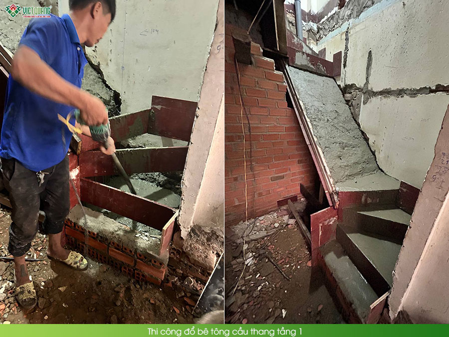 Thi công xây dựng phần thô các hạng mục