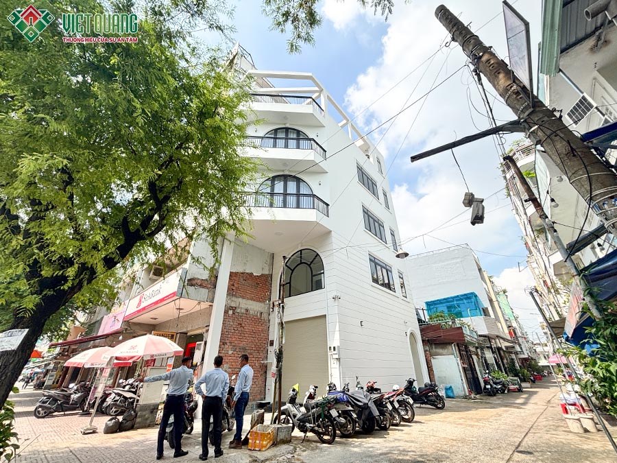 Xây dựng nhà 1 trệt 1 lửng 3 lầu 4x12m phường Minh Phụng