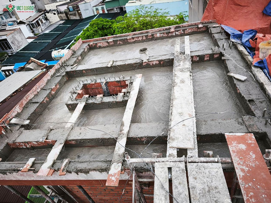 Sửa nhà nâng tầng 4x9m phường An Hội Đông