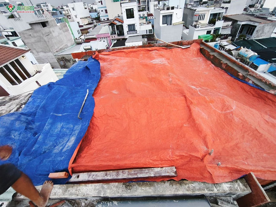 Sửa nhà nâng tầng 4x9m phường An Hội Đông