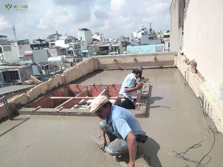 Sửa nhà nâng tầng 4x9m phường An Hội Đông