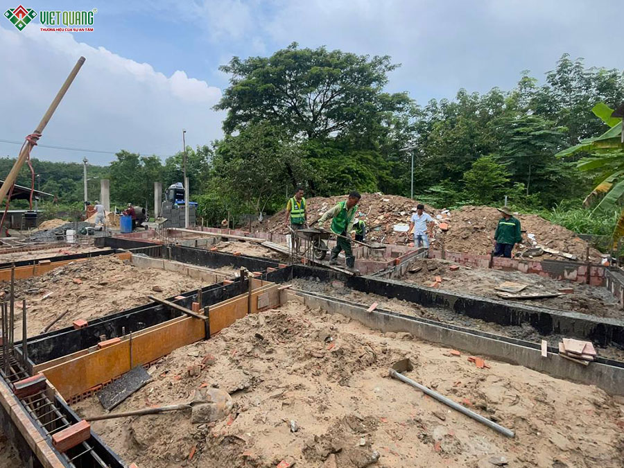 Thi công xây dựng biệt thự 1 tầng mái Nhật