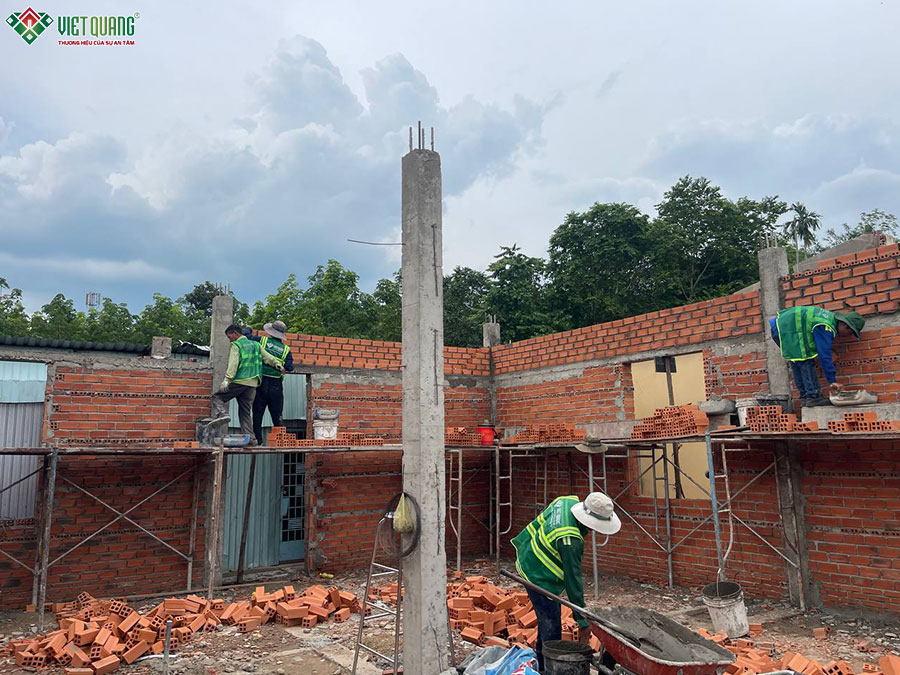 Thi công xây dựng biệt thự 1 tầng mái Nhật