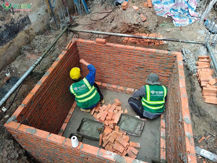 Thi công xây dựng nhà 1 trệt 2 lầu tum sân thượn 4x9m