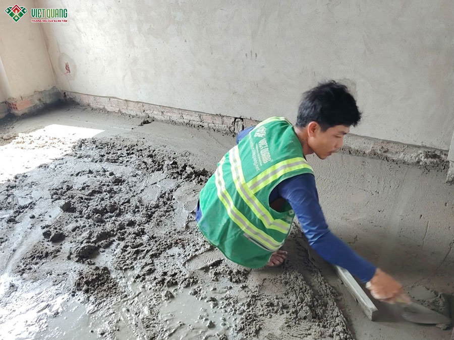 thi công xây dựng nhà phố 3 tầng sân thượng 4x12m