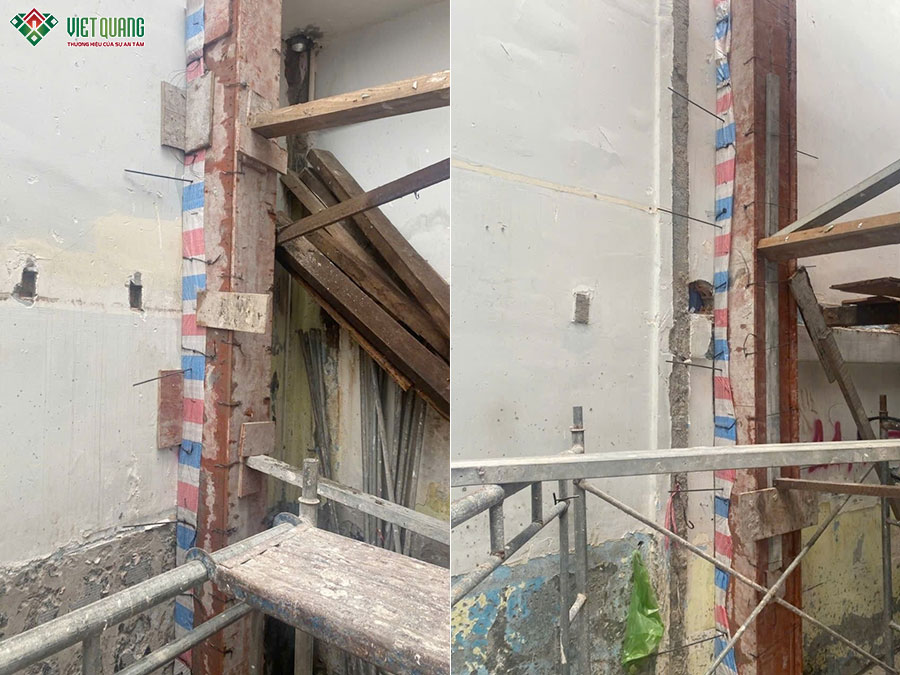 thi công xây dựng nhà phố 3 tầng sân thượng 4x12m