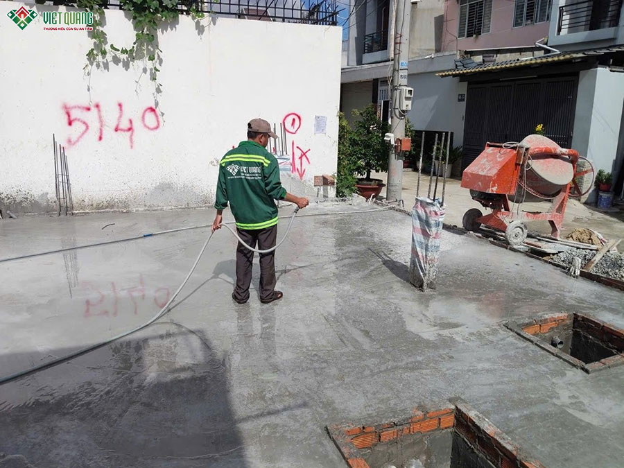 Thi công xây dựng tòa nhà căn hộ dịch vụ 5 tầng 9x13m