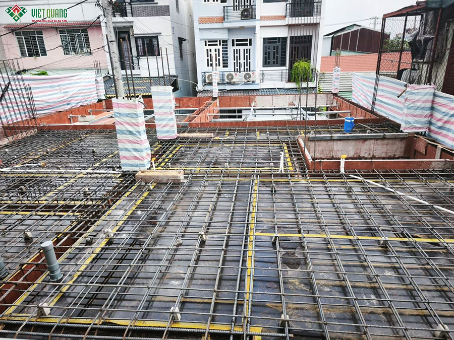 Thi công xây dựng tòa nhà căn hộ dịch vụ 5 tầng 9x13m