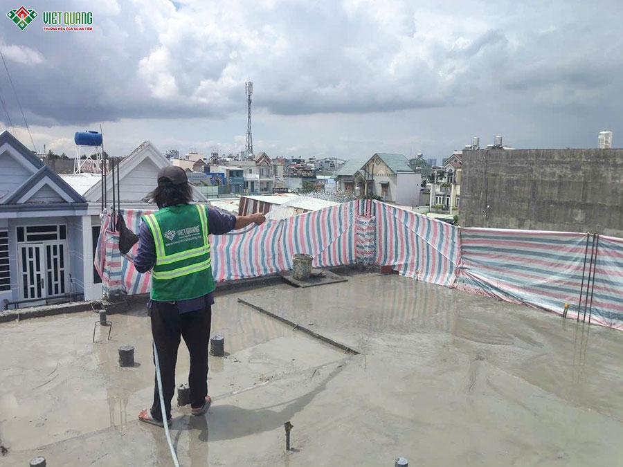 Thi công xây dựng tòa nhà căn hộ dịch vụ 5 tầng 9x13m