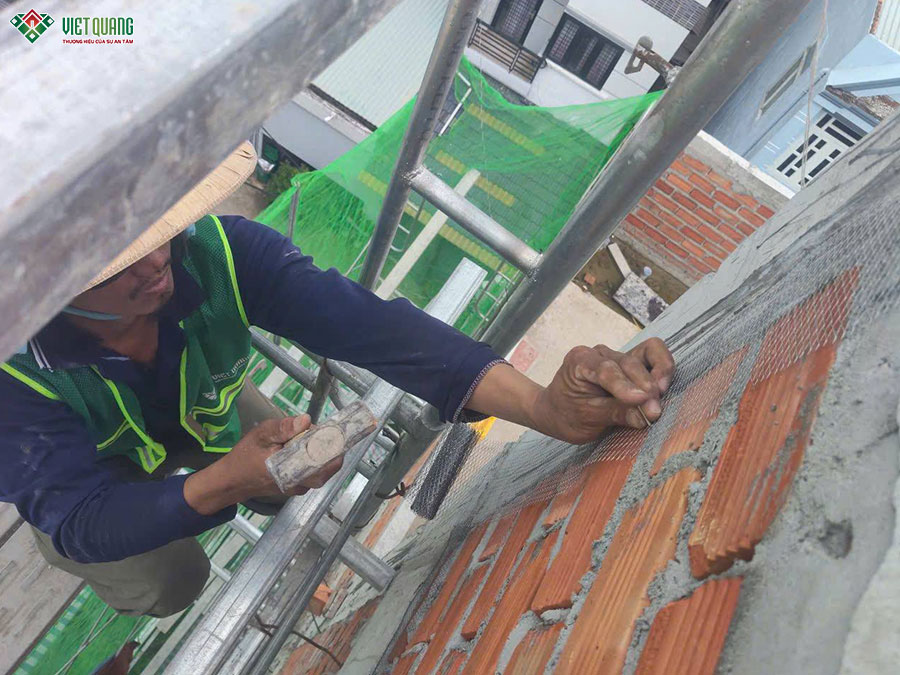 Thi công xây dựng tòa nhà căn hộ dịch vụ 5 tầng 9x13m