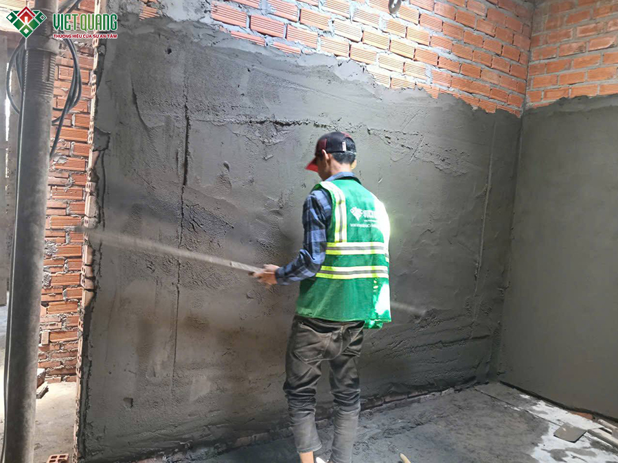 Thi công xây dựng nhà 2 tầng 4x12m