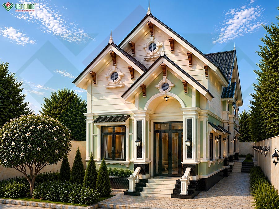 https://kientrucvietquang.net/xay-dung-biet-thu-2-tang-tan-co-dien-mai-thai-7x17m-tai-nha-be/