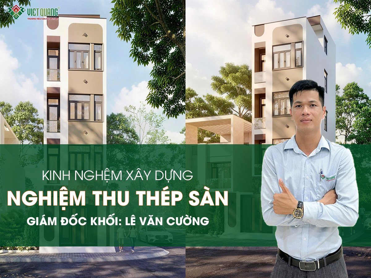 Nghiệm thu thép sàn móng trước khi đổ bê tông 