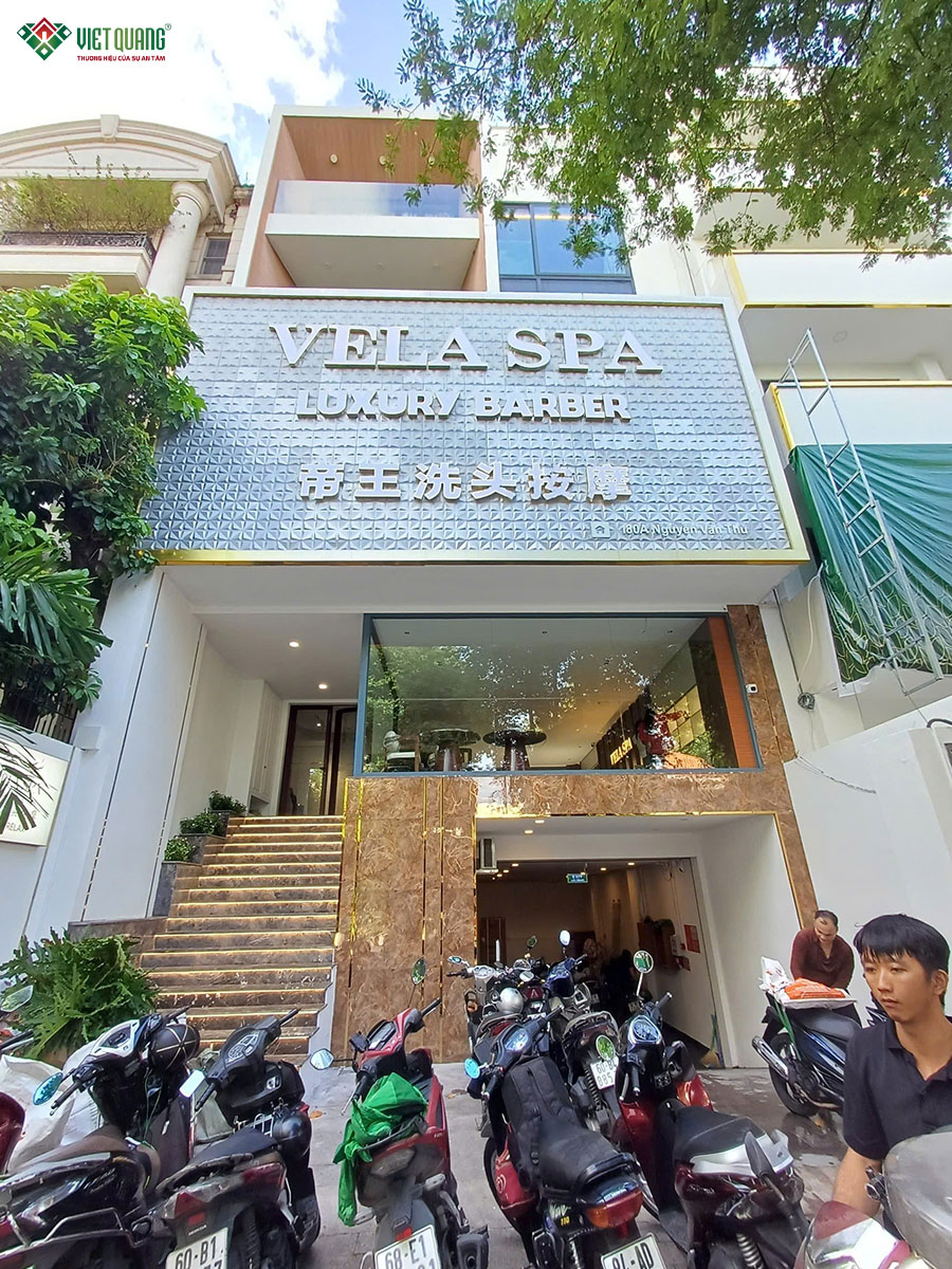 Sửa chữa trọn gói spa 4 tầng 1 hầm tại phường Tân Định – Nâng tầm không gian kinh doanh