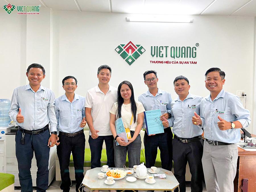 Ký hợp đồng sửa nhà trọn gói 5x17m cho cùng gia đình anh Toàn ngụ phường Bình Phú, TP.HCM