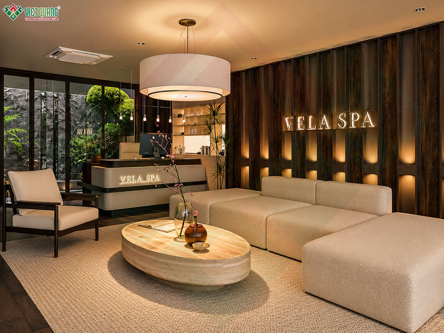 Thiết kế không gian spa phường Tân Định