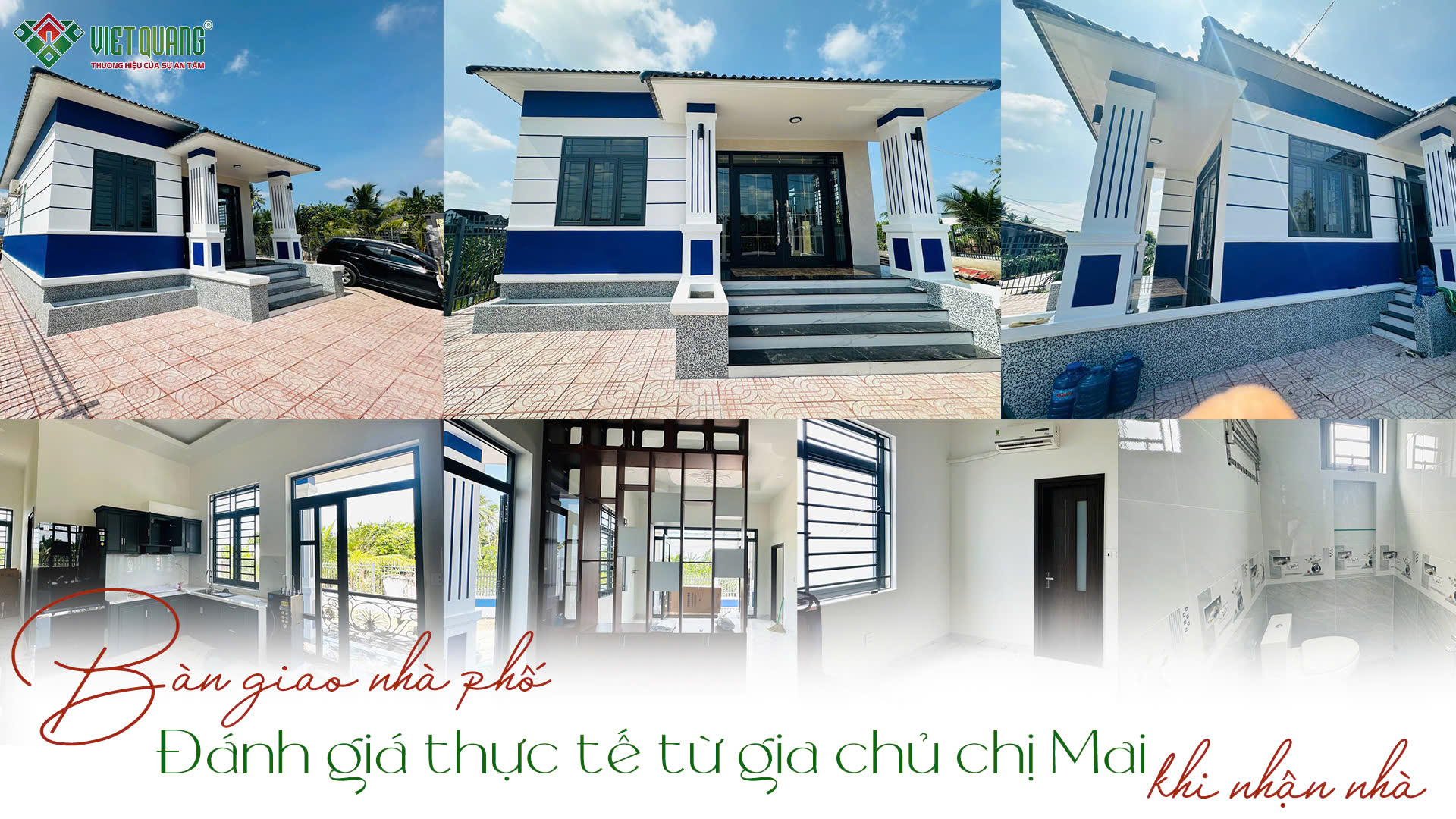 Nhận biệt thự mái Nhật chị Mai nói gì về chất lượng thi công của Việt Quang Group