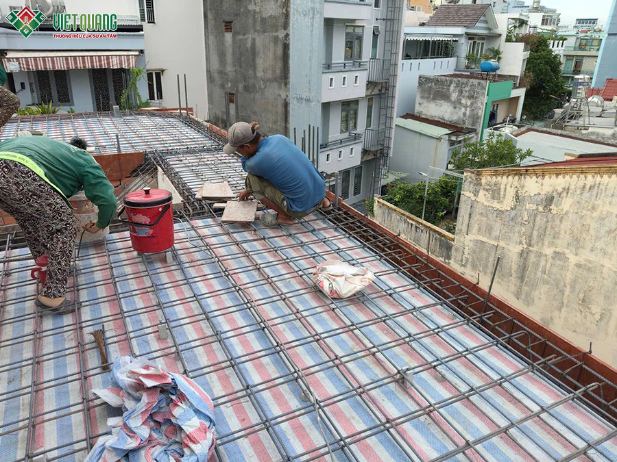 Xây dựng nhà 3 tầng tum sân thượng 3x10m