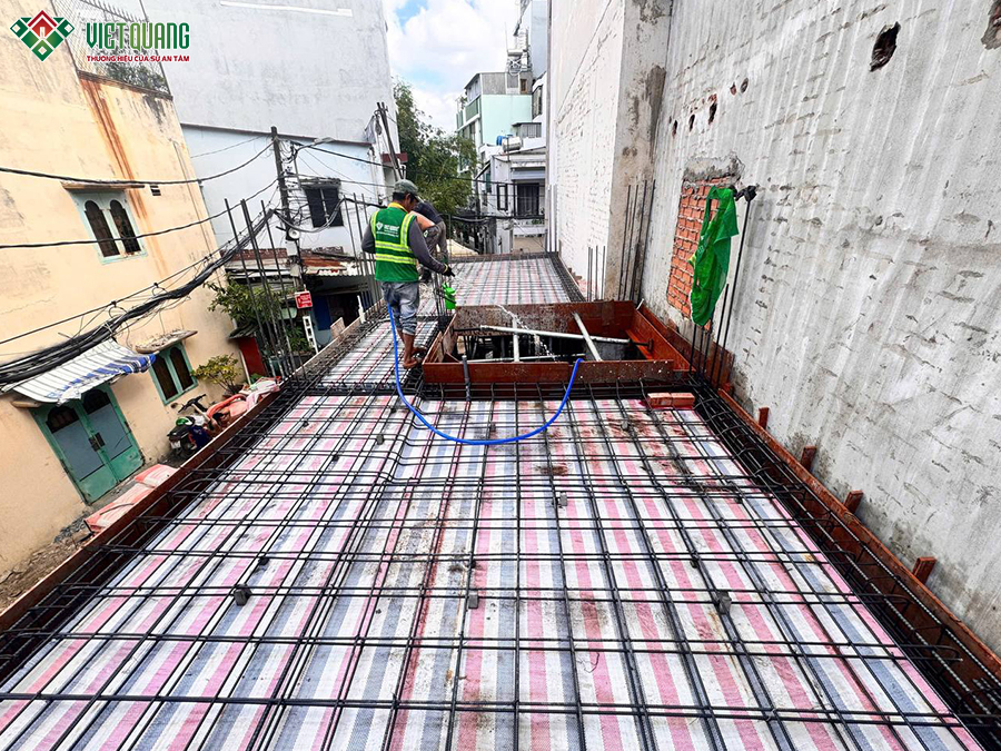 Xây dựng nhà 3 tầng tum sân thượng 3x10m