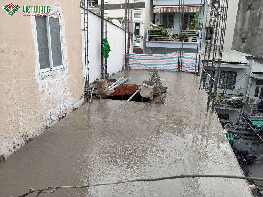 Xây dựng nhà 3 tầng tum sân thượng 3x10m