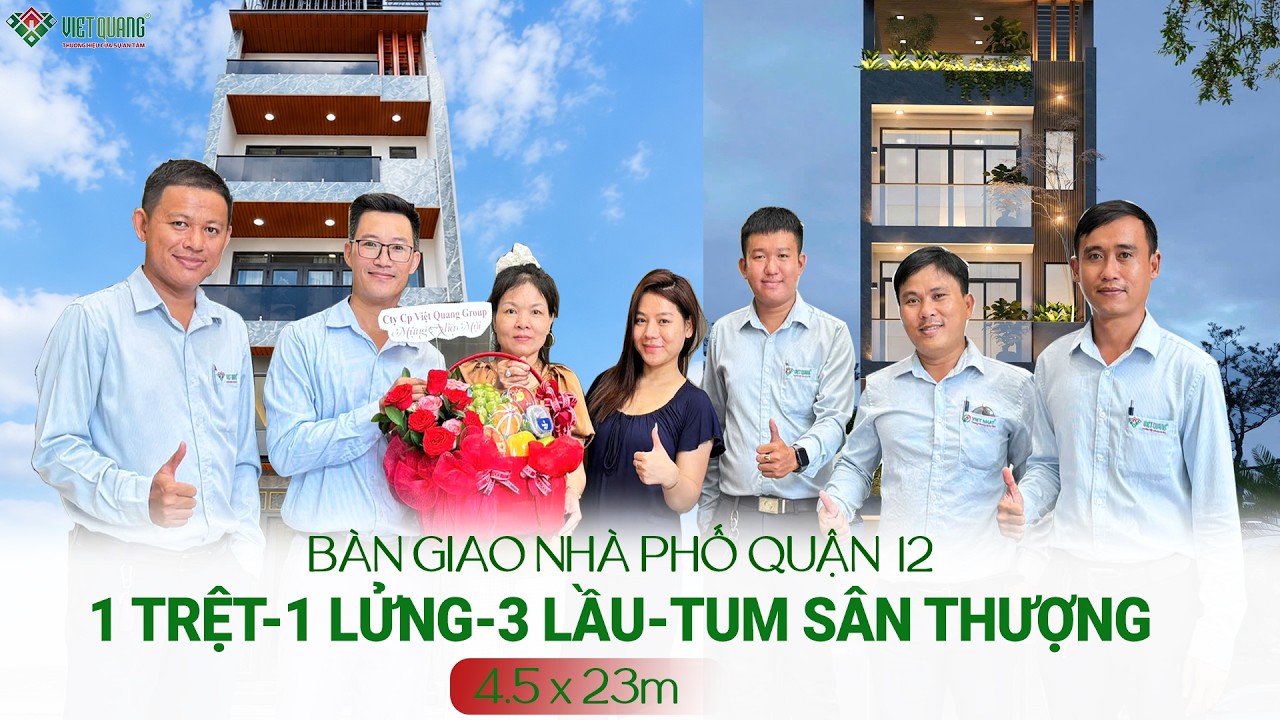 Ngày nhận nhà, khách hàng nói gì về chất lượng thi công của Việt Quang Group?