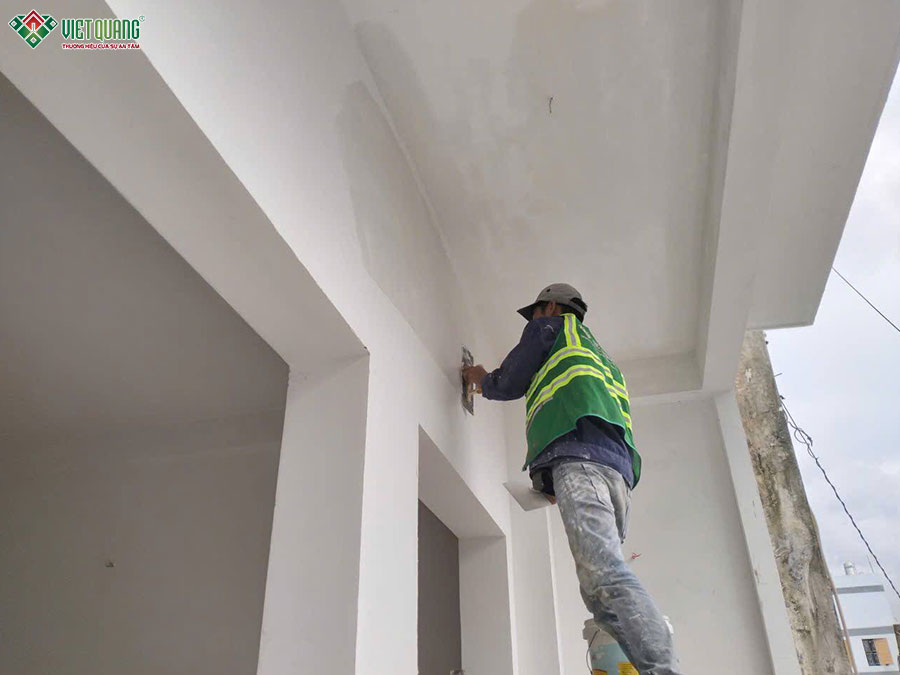 Sửa chữa nhà 1 trệt 1 lầu tum sân thượng phường Thống Nhất