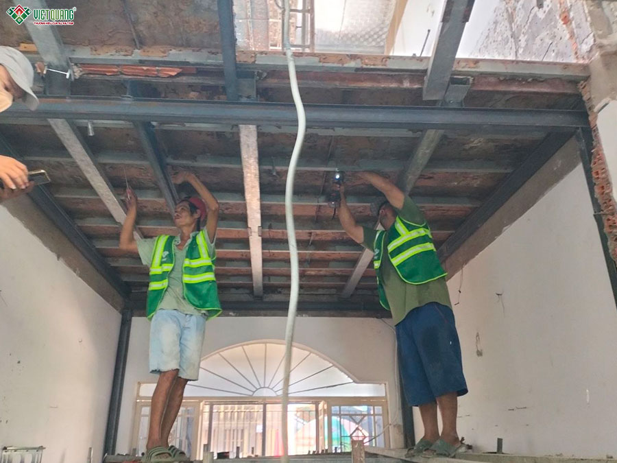 Sửa nhà trọn gói anh Vinh phường Đông Hưng Thuận