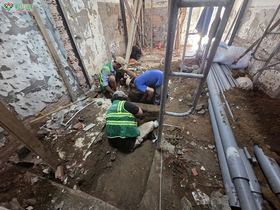 Sửa nhà trọn gói anh Vinh phường Đông Hưng Thuận