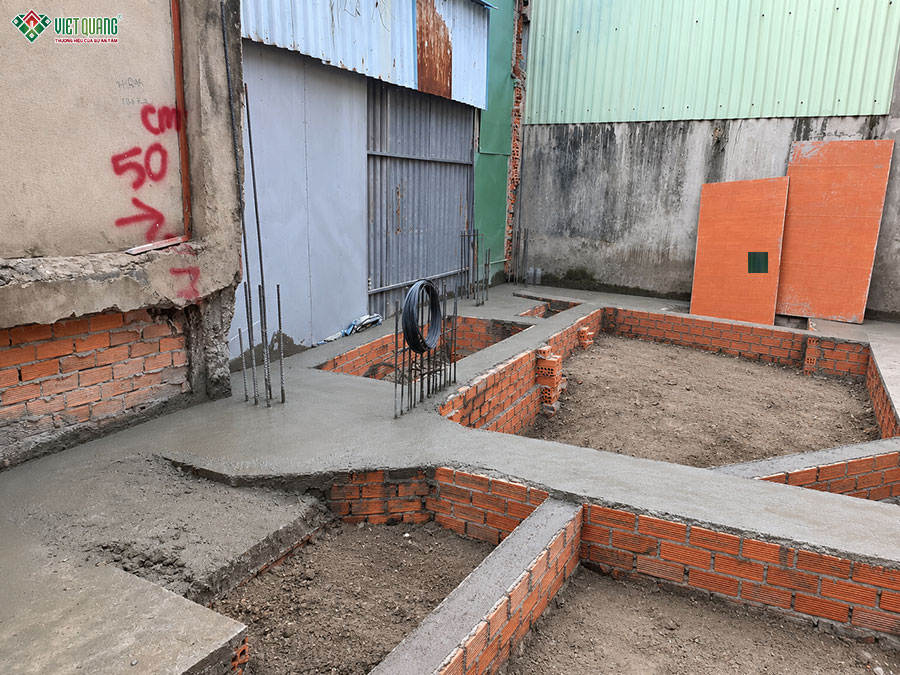 Thi công xây dựng nhà 3 tầng 6x10m