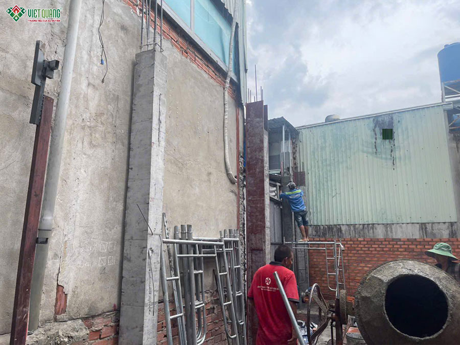 Thi công xây dựng nhà 3 tầng 6x10m