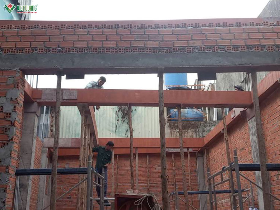 Thi công xây dựng nhà 3 tầng 6x10m