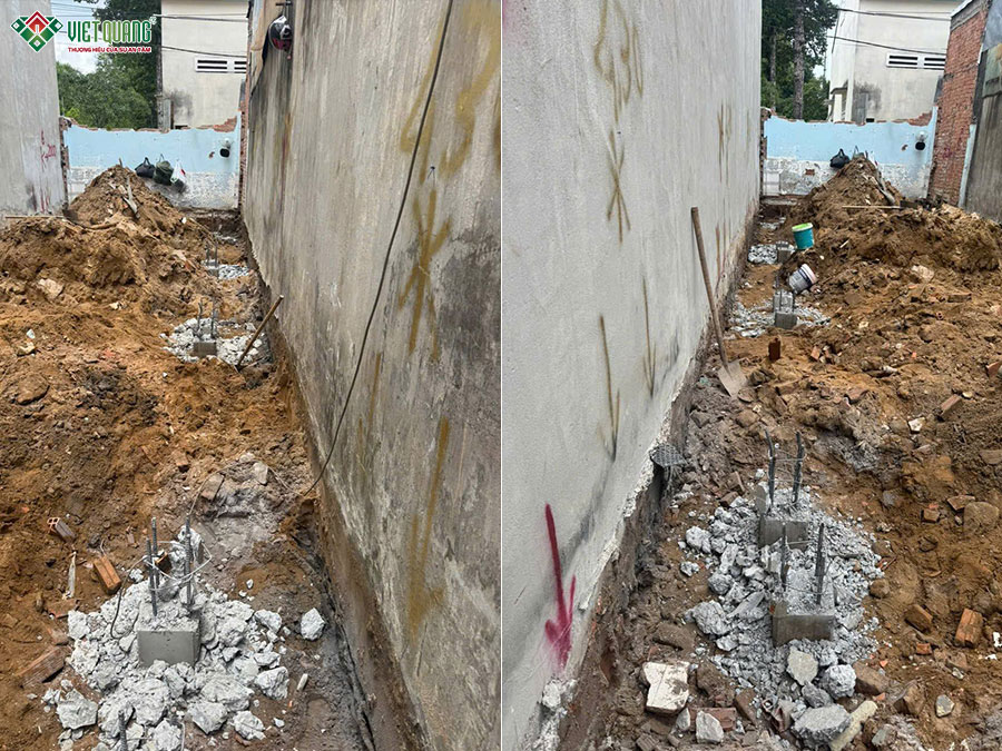 Thi công xây dựng nhà phố 3 tầng 5x27m