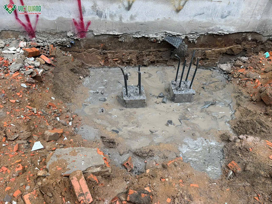 Thi công xây dựng nhà phố 3 tầng 5x27m