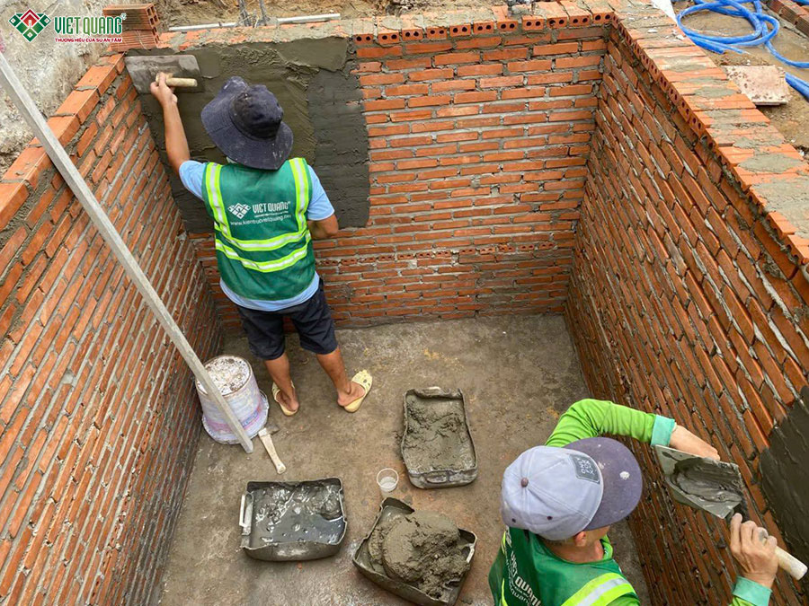 Thi công xây dựng nhà phố 3 tầng 5x27m
