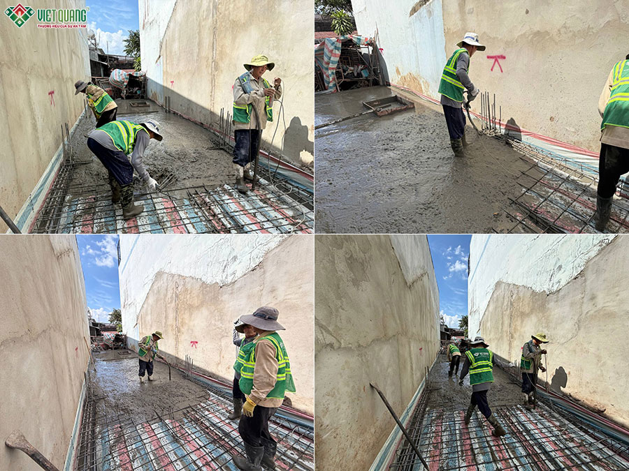 Thiết kế thi công nhà 1 trệt 1 lầu 3x22m