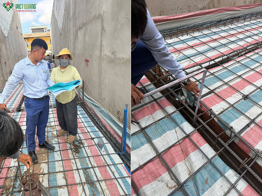 Thiết kế thi công nhà 1 trệt 1 lầu 3x22m