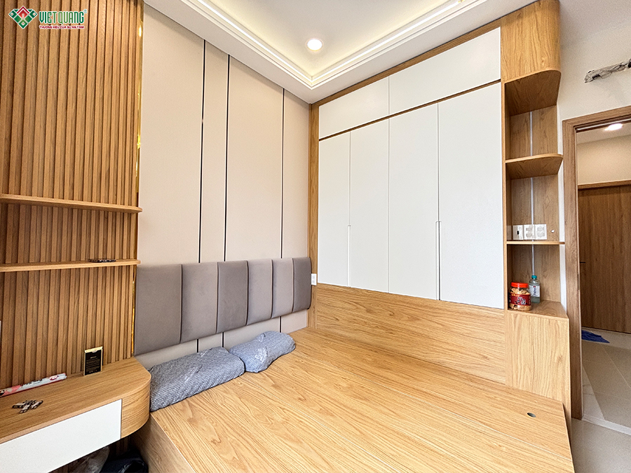 Bàn giao nhà phố 3 tầng tum sân thượng 3x8m