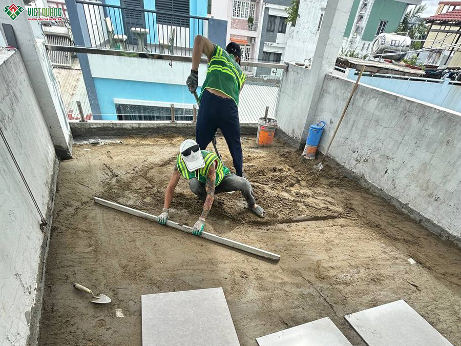 Sửa chữa nhà Đông Hưng Thuận nhà phố 3 tầng 4x22m