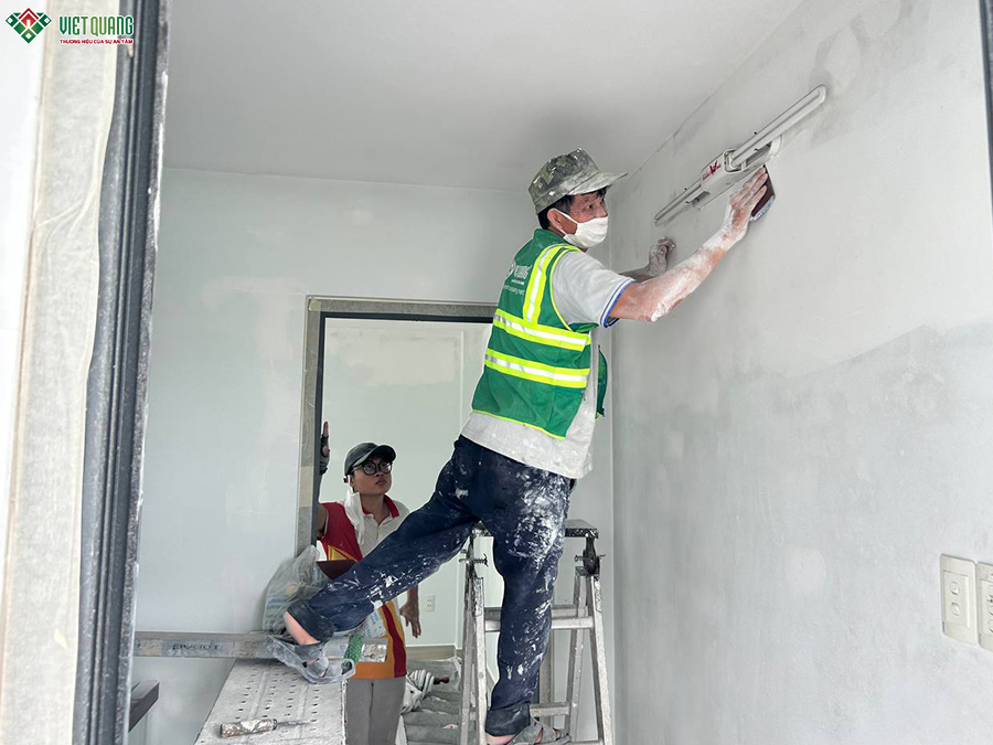 Sửa chữa nhà Đông Hưng Thuận nhà phố 3 tầng 4x22m