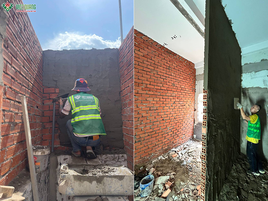 Sửa chữa nhà Đông Hưng Thuận nhà phố 3 tầng 4x22m