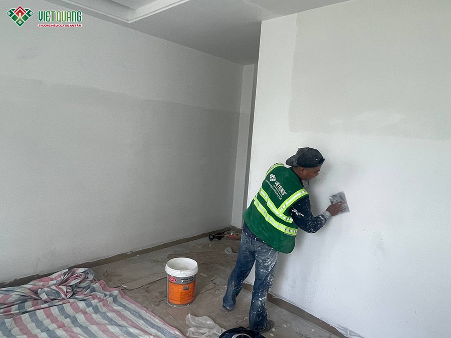 Sửa chữa nhà phố 1 trệt 2 lầu tum sân thượng