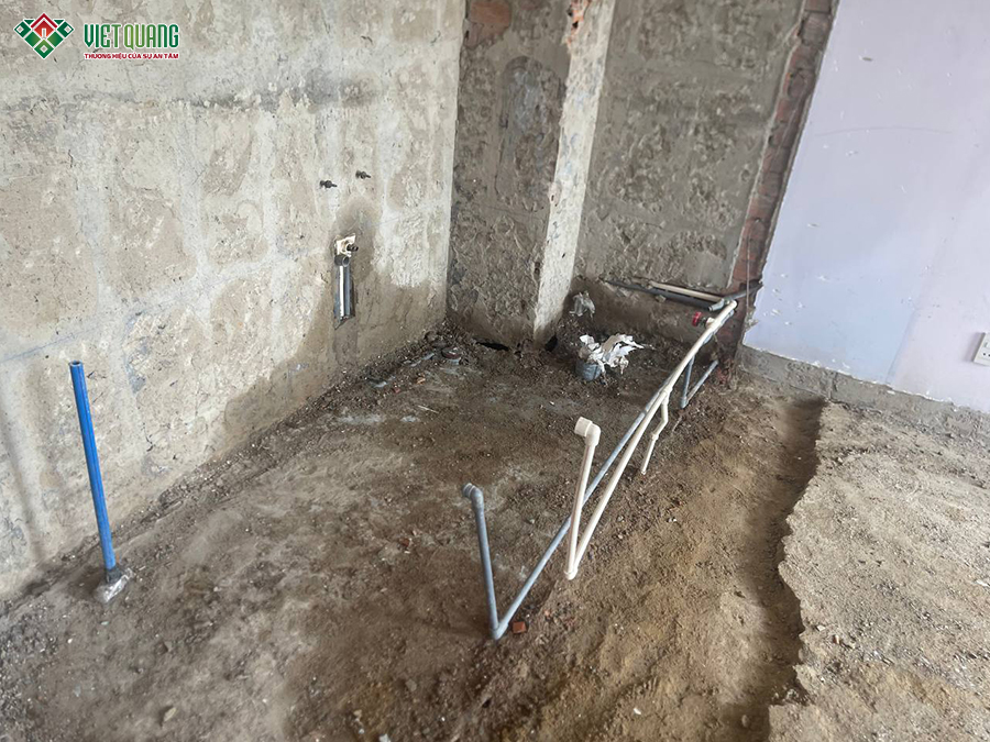 Sửa chữa nhà phố 1 trệt 2 lầu tum sân thượng