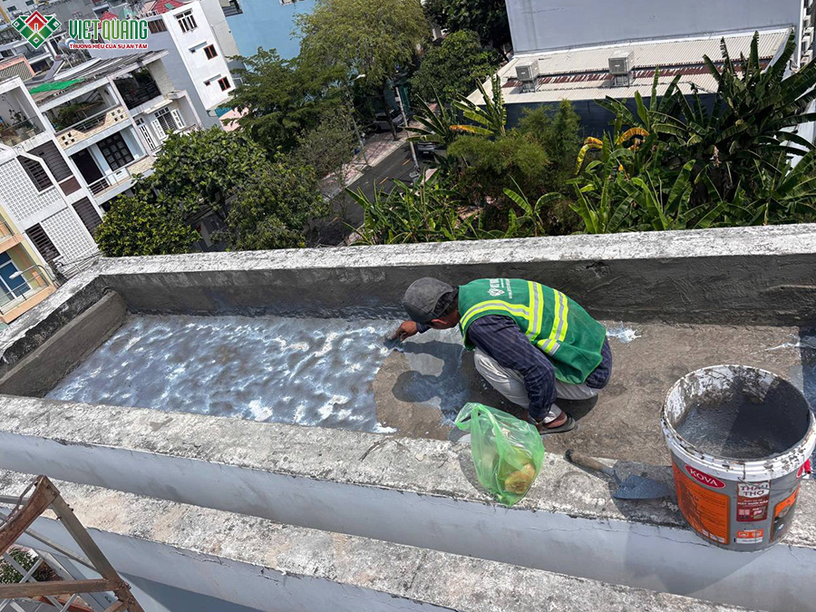 Sửa chữa nhà phố 1 trệt 2 lầu tum sân thượng