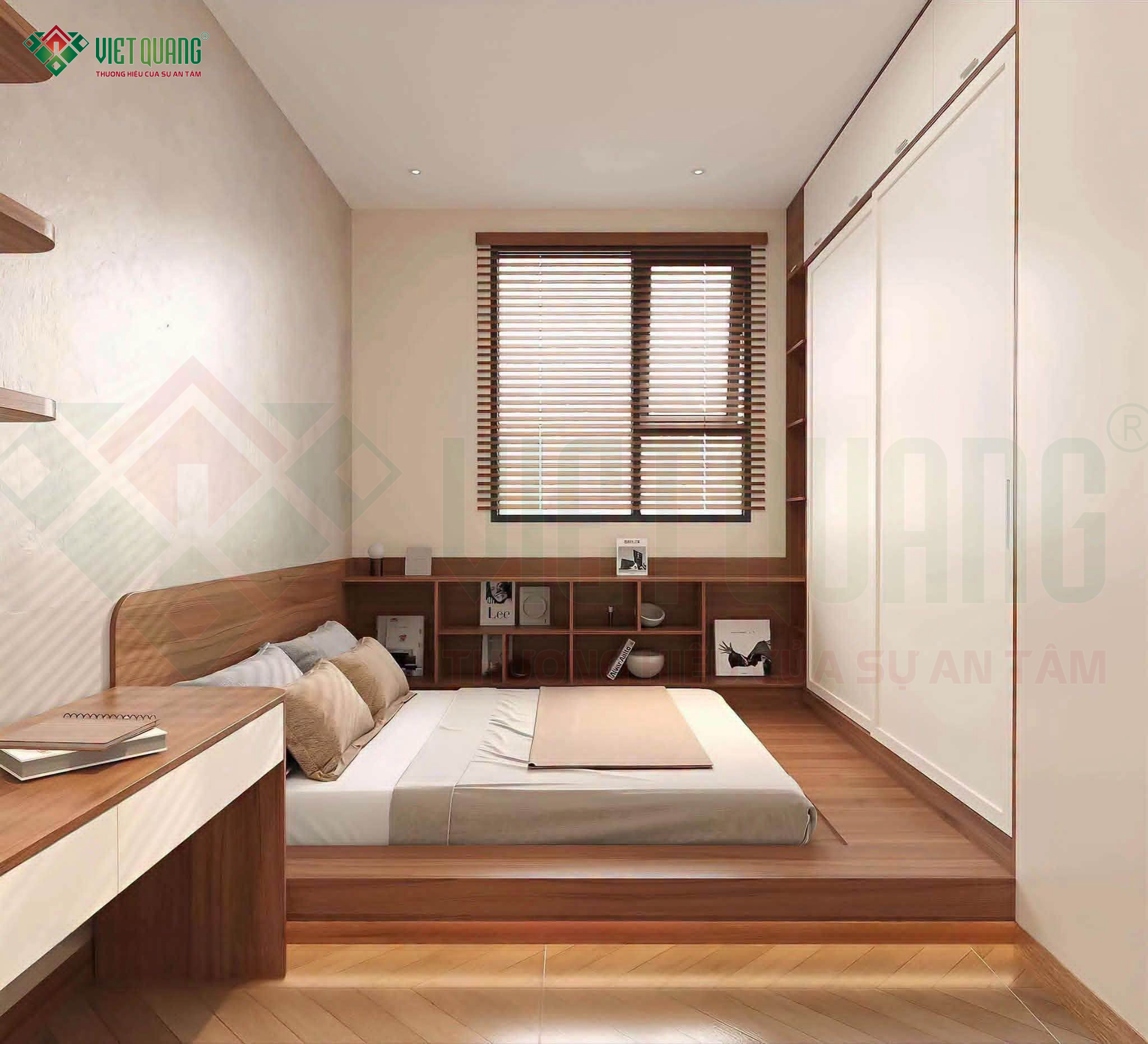 Phối cảnh thiết kế 3D nhà phố 3 tầng 4x18m
