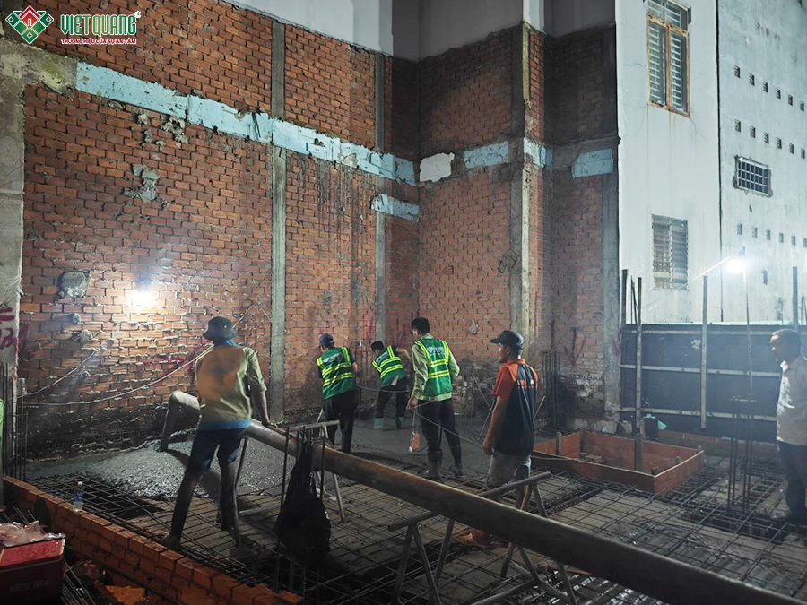 Xây dựng trọn gói nhà 4 tầng có thang máy 6x8m
